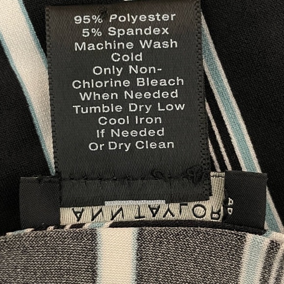 Ann Taylor Factory - sleeveless stripes with side ties - Picture 4 of 7